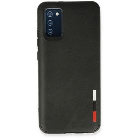 Newface Samsung Galaxy A03S Loop Deri Silikon - Siyah Kılıf