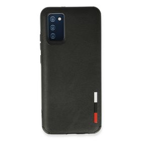 Newface Samsung Galaxy A03S Loop Deri Silikon - Siyah Kılıf
