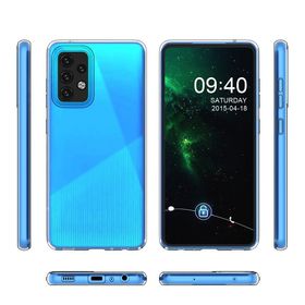 Newface Samsung Galaxy A03S Lüx Şeffaf Silikon Kılıf