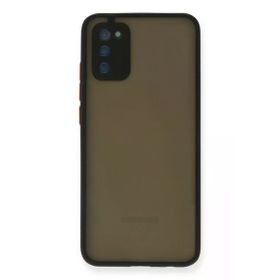Newface Samsung Galaxy A03S Montreal Silikon Kapak - Siyah Kılıf