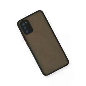 Newface Samsung Galaxy A03S Montreal Silikon Kapak - Siyah Kılıf