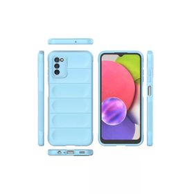 Newface Samsung Galaxy A03S Optimum Silikon - Sky Blue Kılıf