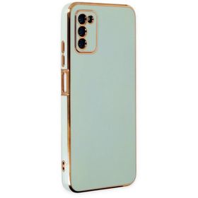 Newface Samsung Galaxy A03S Volet Silikon - Açık Yeşil Kılıf