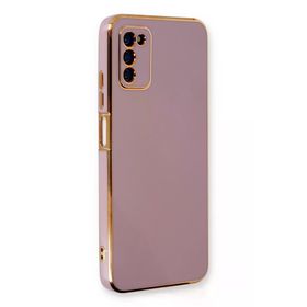 Newface Samsung Galaxy A03S Volet Silikon Mor Kılıf