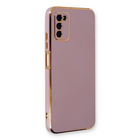 Newface Samsung Galaxy A03S Volet Silikon Mor Kılıf