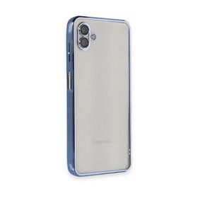 Newface Samsung Galaxy A04 Razer Lensli Silikon - Açık Mavi Kılıf