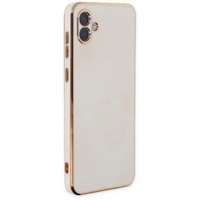 Newface Samsung Galaxy A04 Volet Silikon - Beyaz Kılıf