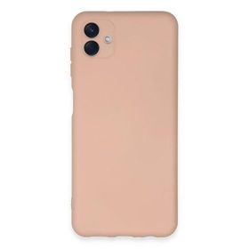 Newface Samsung Galaxy A04E Nano içi Kadife Silikon Pudra Cep Telefonu Kılıfı