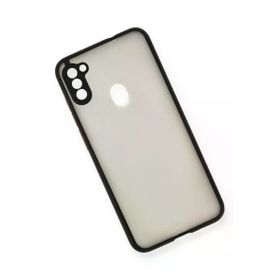 Newface Samsung Galaxy A11 Montreal Silikon Kapak Siyah Cep Telefonu Kılıfı