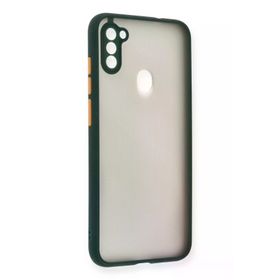 Newface Samsung Galaxy A11 Montreal Silikon Kapak Yeşil Cep Telefonu Kılıfı