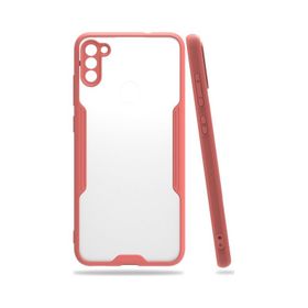 Newface Samsung Galaxy A11 Platin Silikon - Pembe Kılıf
