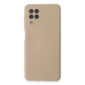 Newface Samsung Galaxy A22 Nano içi Kadife Silikon Pudra Cep Telefonu Kılıfı