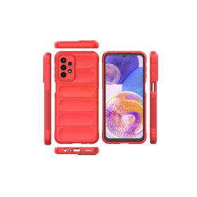 Newface Samsung Galaxy A23 4G Optimum Silikon - Kırmızı Kılıf