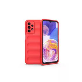 Newface Samsung Galaxy A23 4G Optimum Silikon - Kırmızı Kılıf