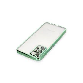 Newface Samsung Galaxy A23 4G Razer Lensli Silikon - Yeşil Kılıf