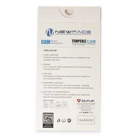 Newface Samsung Galaxy A26 3D Antistatik Cam Ekran Koruyucu