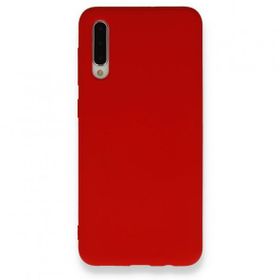 Newface Samsung Galaxy A30S Nano İçi Kadife Silikon Kırmızı Cep Telefonu Kılıfı