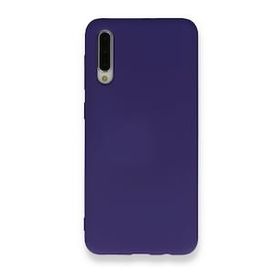 Newface Samsung Galaxy A30S Nano İçi Kadife Silikon Mor Cep Telefonu Kılıfı