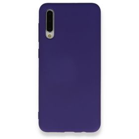 Newface Samsung Galaxy A30S Nano İçi Kadife Silikon Mor Cep Telefonu Kılıfı