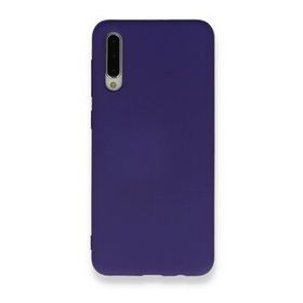 Newface Samsung Galaxy A30S Nano İçi Kadife Silikon Mor Cep Telefonu Kılıfı