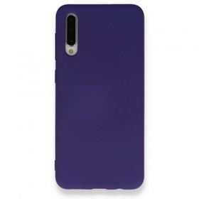 Newface Samsung Galaxy A30S Nano İçi Kadife Silikon Mor Cep Telefonu Kılıfı