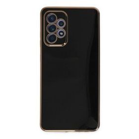 Newface Samsung Galaxy A32 Volet Silikon Siyah Cep Telefonu Kılıfı