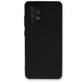 Newface Samsung Galaxy A33 5G First Silikon Siyah Cep Telefonu Kılıfı
