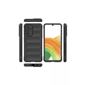 Newface Samsung Galaxy A33 5G Optimum Silikon Siyah Cep Telefonu Kılıfı