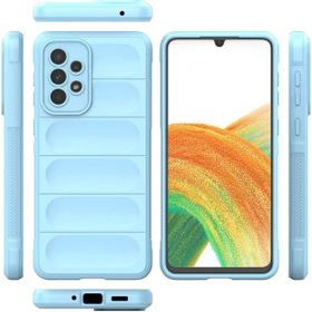 Newface Samsung Galaxy A33 5G Optimum Silikon Sky Blue Cep Telefonu Kılıfı
