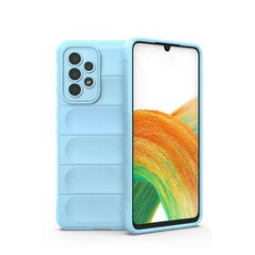 Newface Samsung Galaxy A33 5G Optimum Silikon Sky Blue Cep Telefonu Kılıfı
