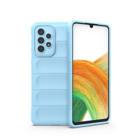 Newface Samsung Galaxy A33 5G Optimum Silikon Sky Blue Cep Telefonu Kılıfı