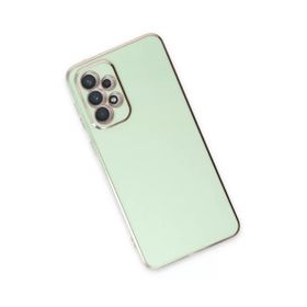 Newface Samsung Galaxy A33 5G Volet Silikon Açık Yeşil Cep Telefonu Kılıfı