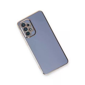 Newface Samsung Galaxy A33 5G Volet Silikon Mavi Cep Telefonu Kılıfı
