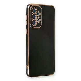 Newface Samsung Galaxy A33 5G Volet Silikon Siyah Cep Telefonu Kılıfı
