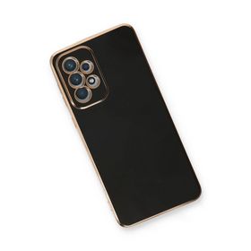 Newface Samsung Galaxy A33 5G Volet Silikon Siyah Cep Telefonu Kılıfı
