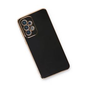 Newface Samsung Galaxy A33 5G Volet Silikon Siyah Cep Telefonu Kılıfı