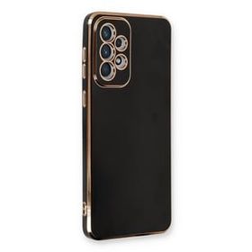 Newface Samsung Galaxy A33 5G Volet Silikon Siyah Cep Telefonu Kılıfı
