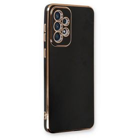 Newface Samsung Galaxy A33 5G Volet Silikon Siyah Cep Telefonu Kılıfı