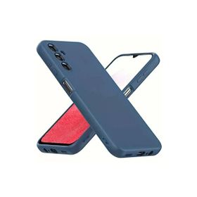 Newface Samsung Galaxy A34 5G First Silikon Lacivert Cep Telefonu Kılıfı