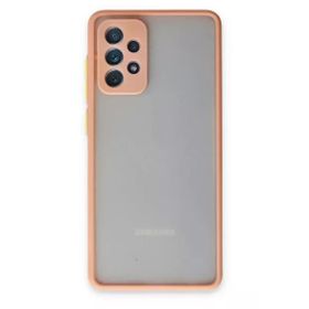 Newface Samsung Galaxy A52 Montreal Silikon Kapak Pembe Cep Telefonu Kılıfı