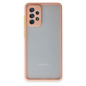 Newface Samsung Galaxy A52 Montreal Silikon Kapak Pembe Cep Telefonu Kılıfı