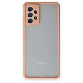Newface Samsung Galaxy A52 Montreal Silikon Kapak Pembe Cep Telefonu Kılıfı