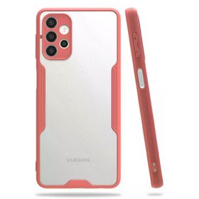 Newface Samsung Galaxy A52 Platin Silikon Pembe Cep Telefonu Kılıfı