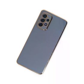 Newface Samsung Galaxy A52 Volet Silikon Mavi Cep Telefonu Kılıfı
