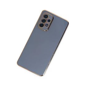 Newface Samsung Galaxy A52 Volet Silikon Mavi Cep Telefonu Kılıfı