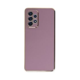 Newface Samsung Galaxy A52 Volet Silikon Mor Cep Telefonu Kılıfı