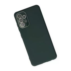Newface Samsung Galaxy A53 5G Lansman Glass Kapak Koyu Yeşil Cep Telefonu Kılıfı