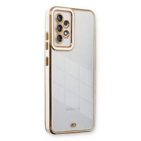 Newface Samsung Galaxy A53 5G Liva Lens Silikon Beyaz Cep Telefonu Kılıfı