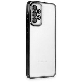 Newface Samsung Galaxy A53 5G Razer Lensli Silikon Siyah Cep Telefonu Kılıfı