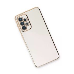 Newface Samsung Galaxy A53 5G Volet Silikon Beyaz Cep Telefonu Kılıfı